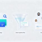 内容营销策略的图片，表达内容到线索到合格客户的路径